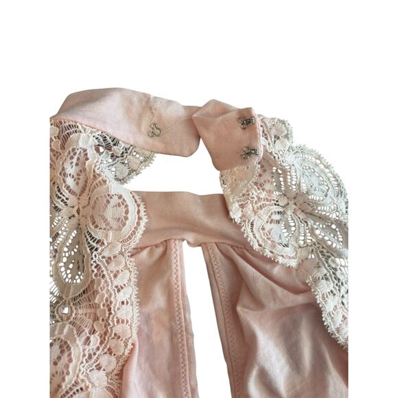 COSABELLA WOMEN'S INTIMATES PINK LACE TEDDY SIZE SMALL - Picture 7 of 10